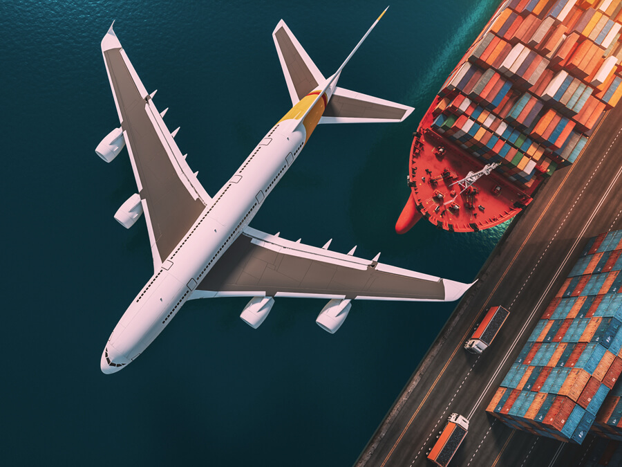 Hazardous goods clearance by air and sea